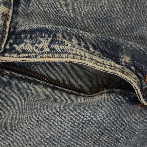 JouJou Vintage Fringe Shorts-Broken Zipper - Picture 4 of 6